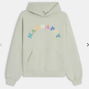 Madhappy Pastels Hoodie in Honeydew - Size medium